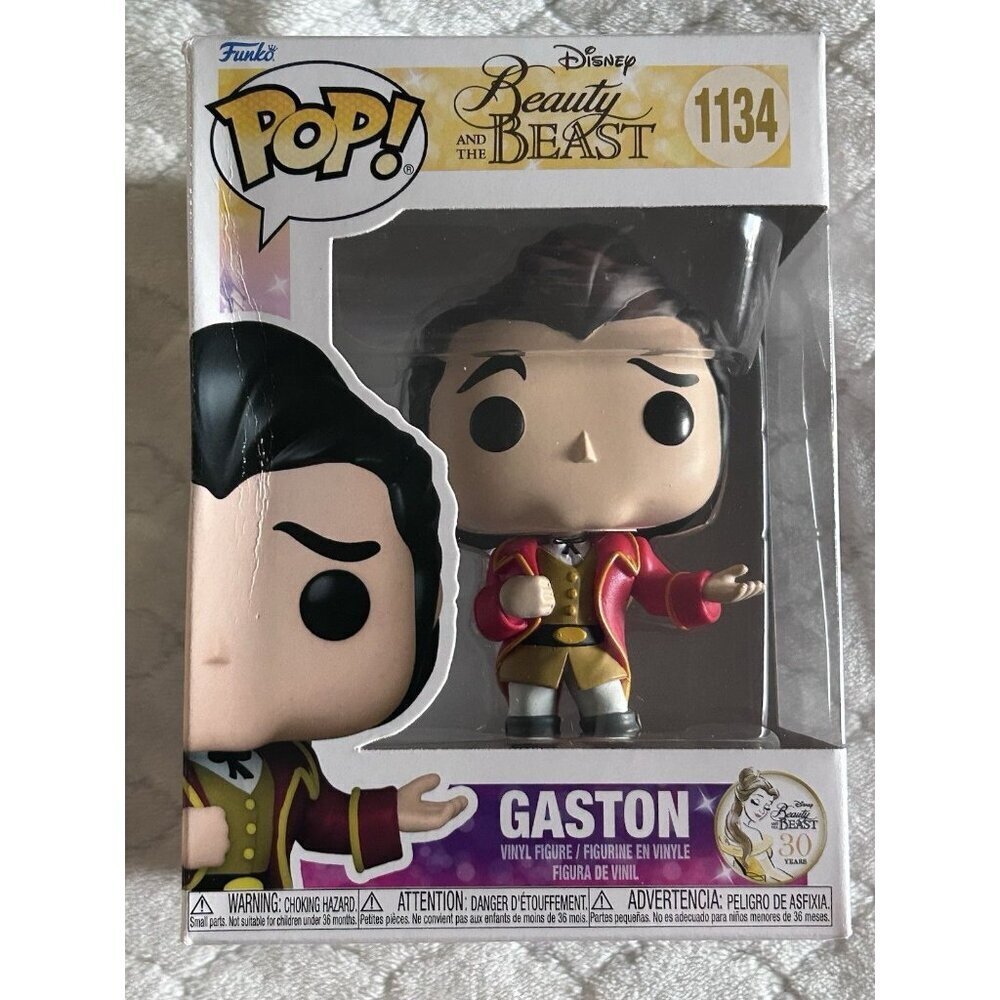Funko Pop! Vinyl Figure - Gaston - Beauty and the Beast #1134 New Disney